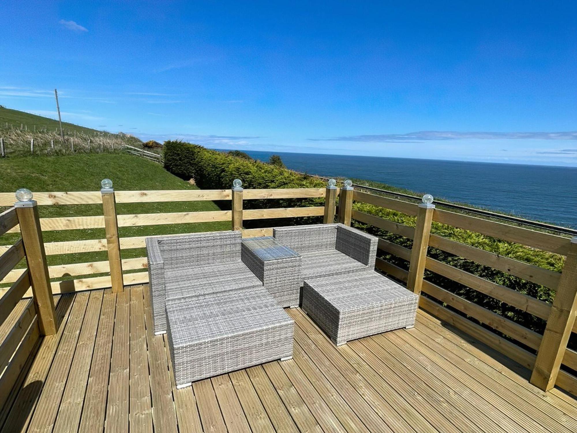 Sea View At Lamberton Villa Burnmouth Exterior foto