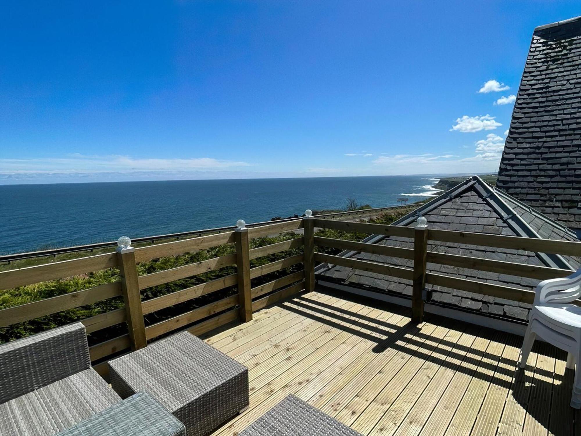 Sea View At Lamberton Villa Burnmouth Exterior foto